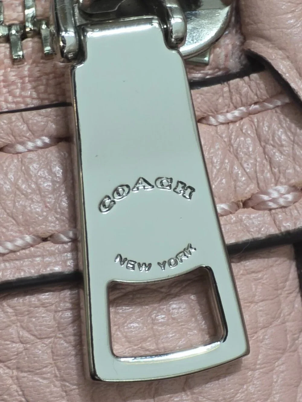 Coach Andi Light Pink Leather Convertible Mini Backpack